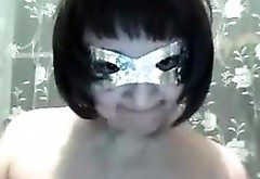 Fat Masked Webcam Slut