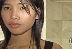 Thai Zoe 18 loves cock pushed in her mouth