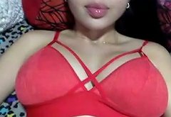 Sexy sensual and naughty Latina teen loves fingering her punani on cam