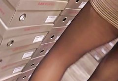 Candid in Pantyhose in Shoes Shop Free Porn a4 xHamster